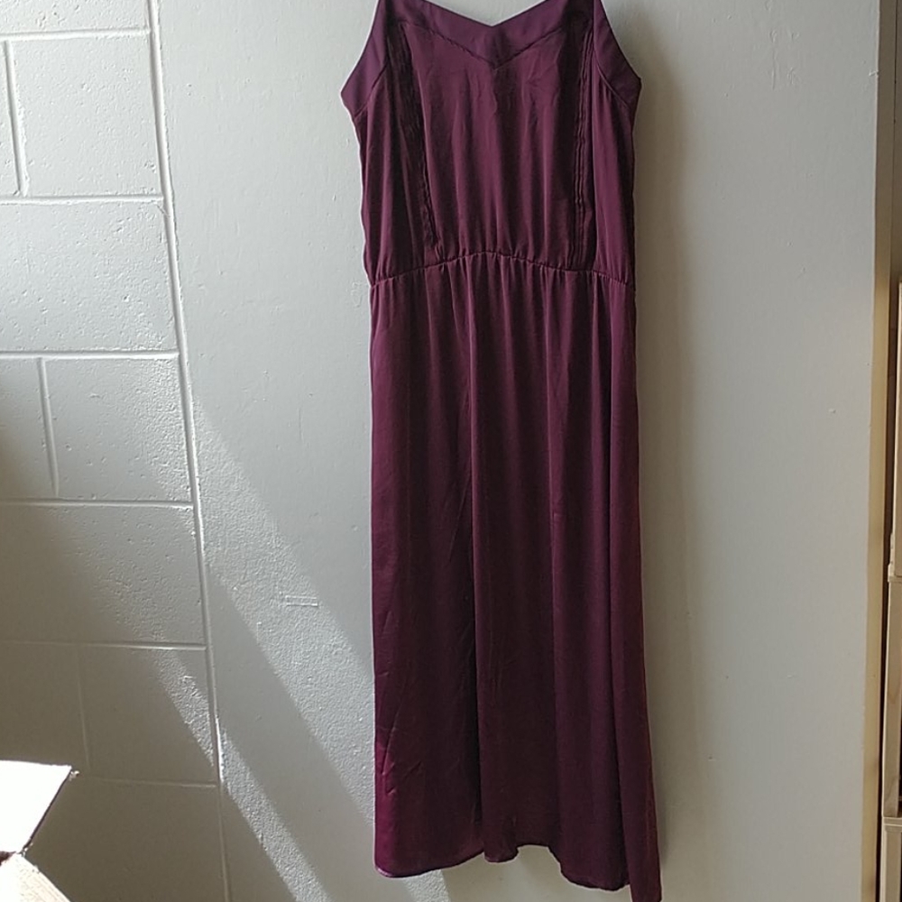 H&M burgundy dress